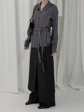 Eryl Wrap Shirt Blouse