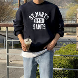 Overfit Double Layer Saint Sweatshirt