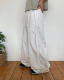 Modulo Patch Banding Wide Pants