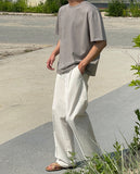 Easy Linen One-Tuck Wide Pants
