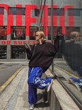 Reversal printed knitwear