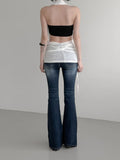 Desert Cowl Neck Hooded Drape Top