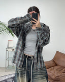 GL flannel check shirt