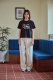 DTP Doodle Art Crop Short Sleeve Tee