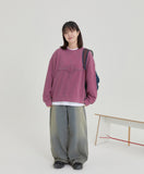 [BAONHAUS] Fillep Cut Washed Denim Pants