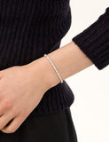 Essence Silver Shine Point Tennis Bracelet