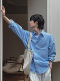 Miu Summer Striped Cotton Shirt