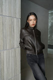 Vintage Washing Biker Jacket
