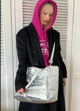 GLOSSY PADDED BIG BAG