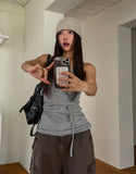 Heid Halter Layer Long Sleeveless