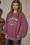 Wonderland Raglan Pigment Sweatshirt