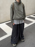 Nylon Cris Hood Windbreaker