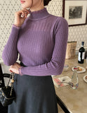 Stella see-through frill polar knit