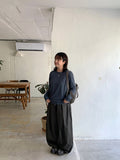 [unisex] Sunei Banding Balloon Wide Cotton Pants