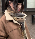 Repper Check Winter Long Muffler