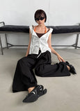 FRILL COLLAR BLOUSE
