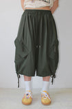 DIAGONAL POCKET BERMUDA PANTS