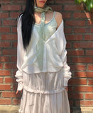 Bunch Flower Lace Scarf
