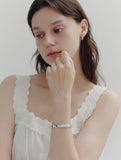 Hidden Classic Wide Silver (W) Bangle