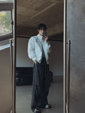 Terne Line Denim Parachute Pants