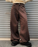 Choco Wide Cotton Pants