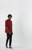 Heavy Overfit Border Short Sleeve T-shirt