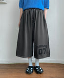 [unisex] Sdelli Track Pigment Banding Bermuda Pants