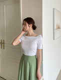 Fierun Off Shoulder Knit