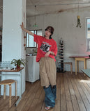 Match two-way cargo wide pants