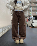 Aton Cargo Pocket Wide Pants