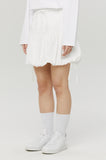 SHIRRING BALLOON SKIRT