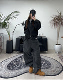 MAFF Washed Curve Blouson