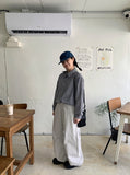 Lekada Parachute Cotton Wide Pants