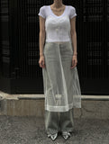 Cheese V-neck Slim Tee