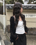 Tansy Summer Round Neck Long Sleeve Cardigan