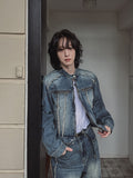 Rundy Dekki Biker Denim Jacket