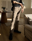 Incision Bootcut Pants