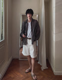 Basic Cotton Bermuda Pants