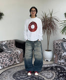Bethan Gradient Washing Denim Pants