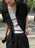 Urban Shadow Check Roll-Up Shirt