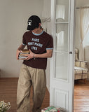 Nowell Back-Banding Cotton Wide Pants