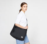 Cloud Smile Embroidery Cross Curved Messenger Bag