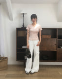 The Nut Cargo Pocket Wide Pants