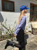 GRACE STRIPE CROP SH