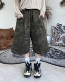 Perido Camo Bermuda Banding Pants