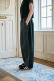 Pigment Denim Three Tuck Balloon Sweatpants