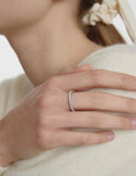 Essence Silver (W) Prime Moissanite Ring 2.5MM