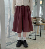 [unisex] Homecar Vintage Pigment Banding Bermuda Pants