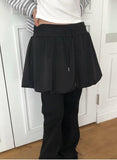 Ina Banding Pumpkin Mini Skirt