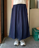 Linge Summer Nylon Long Skirt